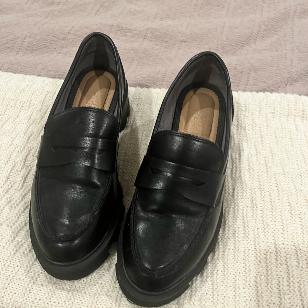 Classic Black Loafers